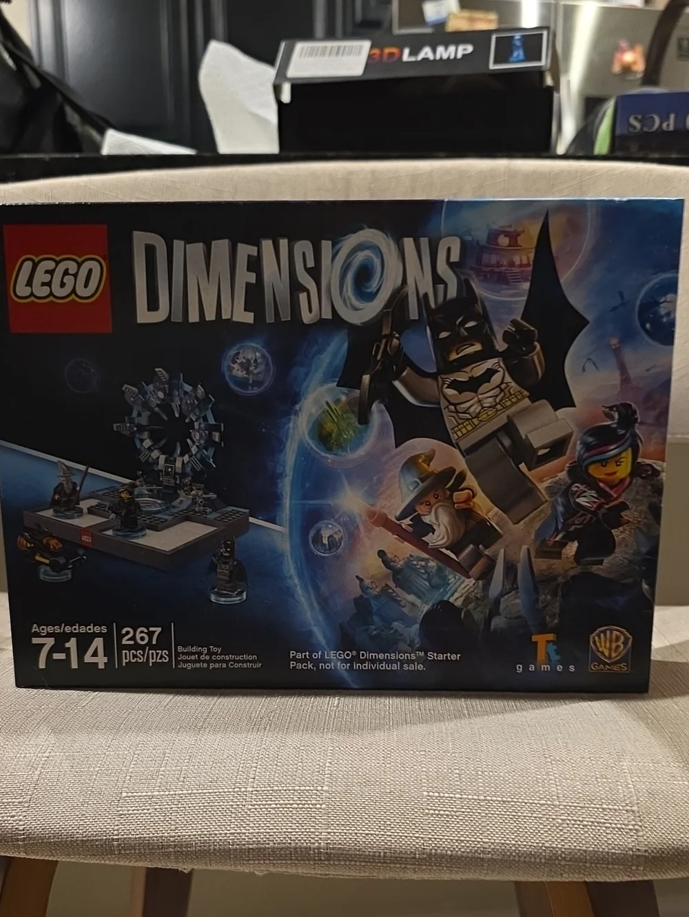 LEGO Dimensions Starter Pack – Batman & Gandalf 267 Pcs (Black, Blue)